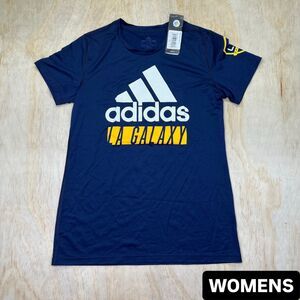 NEW WOMENS LA Galaxy adidas Navy Creator AEROREADY Shirt MD